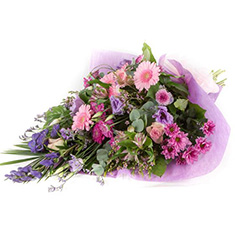 Pink &amp; Lilac Traditional Bouquet